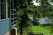 Conifer Lodge Deck View