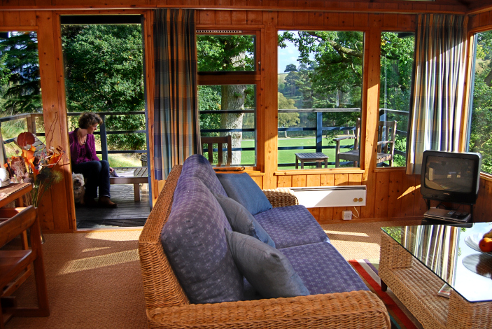 Conifer Lodge Lounge, Crieff, Perthshire, Scotland