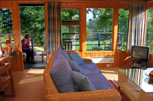 Conifer Lodge, Loch Monzievaird, Crieff, Perthshire