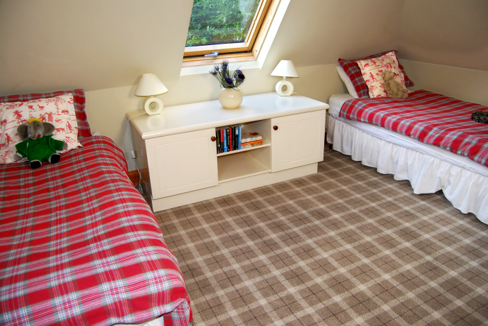 Gamekeeper's Cottage Twin Bedroom, Crieff, Perthshire, Scotland