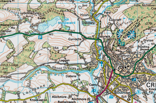 Perthshire Map