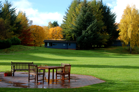 Fire Pit, Loch Monzievaird Holiday Lodges, Crieff, Perthshire Fire Pit